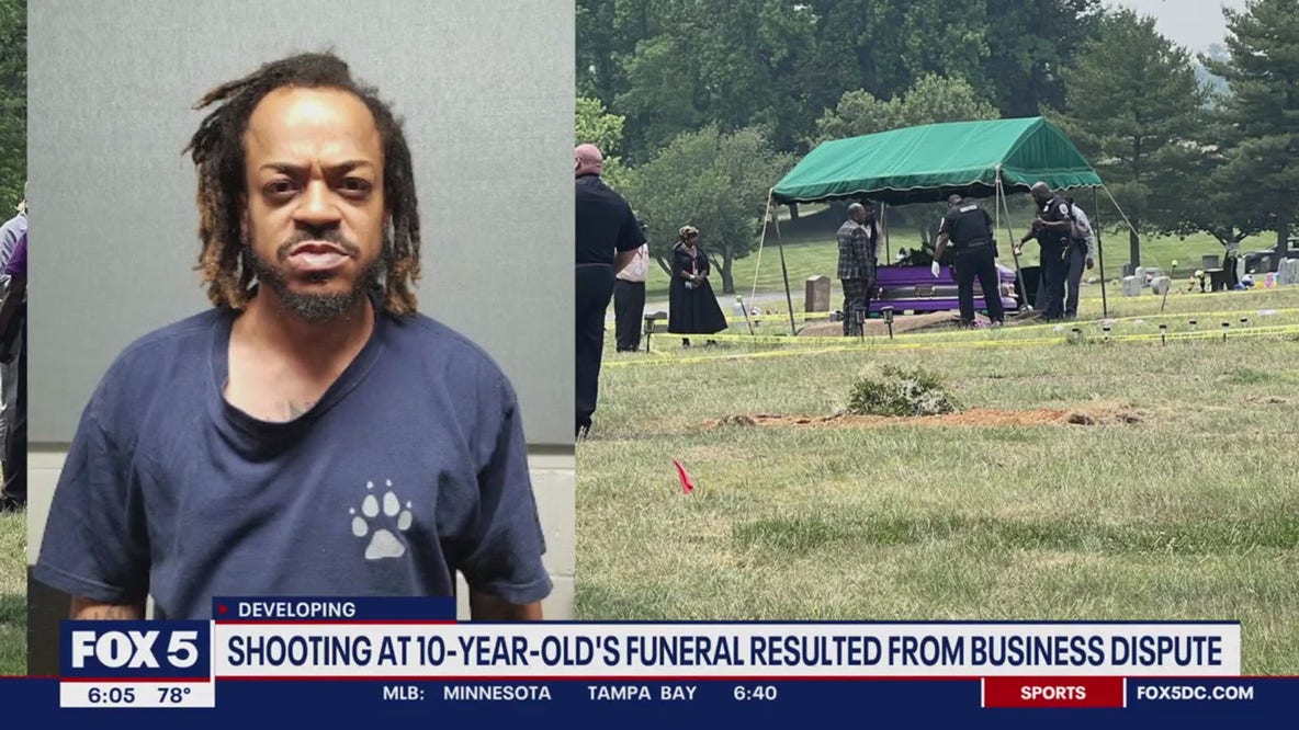 Shooting at 10-year-old's funeral started over business dispute